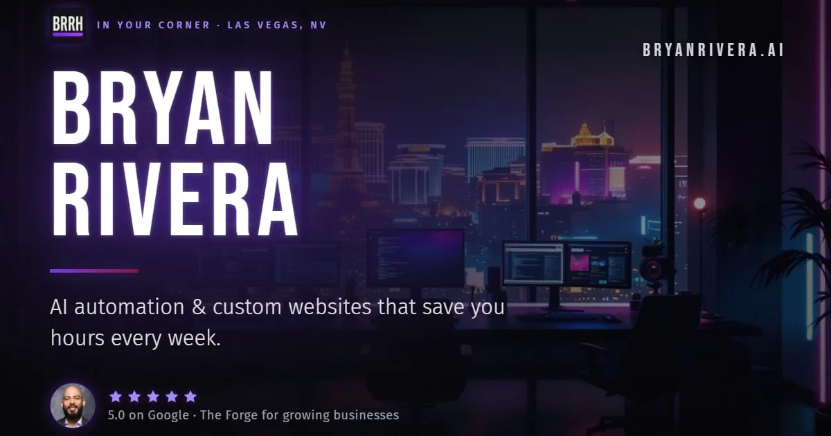 Bryan Rivera: visual reference for 1. Bryan Rivera — AI-Assisted Google Ads Management Built for Small Business Budgets