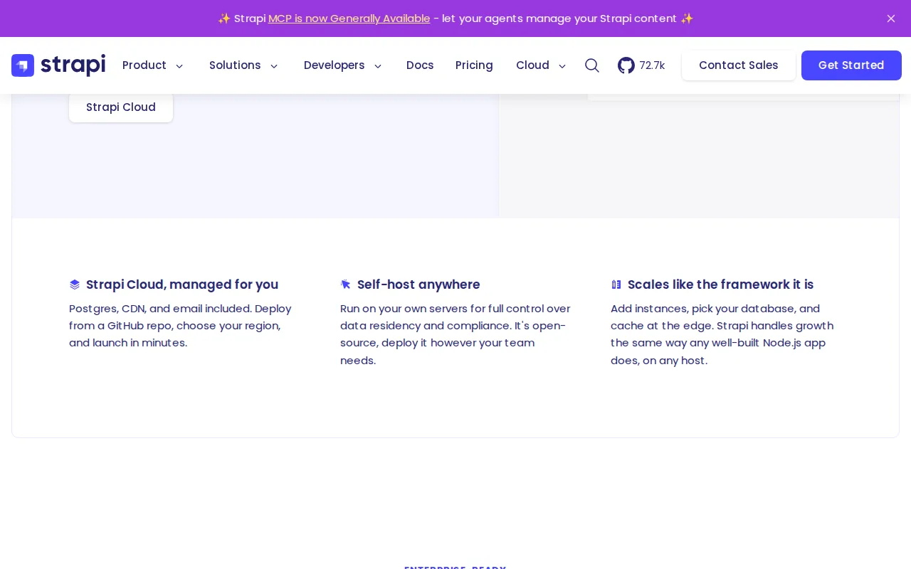 Strapi: visual reference for 3. Strapi — Best Open-Source Headless CMS